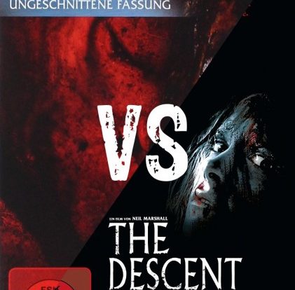 Versus: THE DESCENT vs. THE DESCENT 2 the descent cover