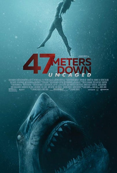 47 Meters Down: Uncaged: Cover