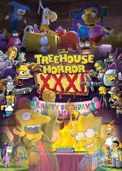 TREEHOUSE OF HORROR bei den SIMPSONS