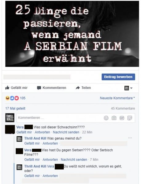 8 dumme dinge auf fb asf 3 - Thrillandkill (Horrorfilme und Thriller)