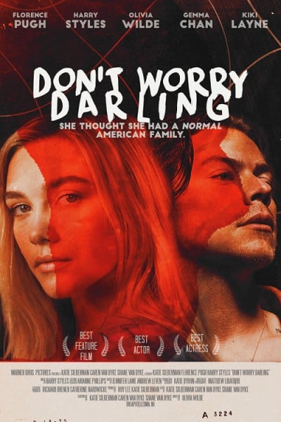 Filmposter zum Thriller Don't Worry Darling